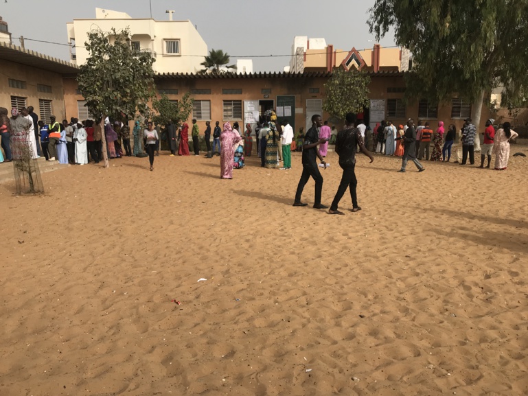 #Scrutin24février2019 - Guédiawaye: Relative affluence dans les centres de vote