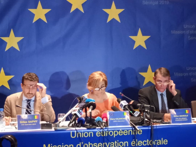 La Mission d'observation électorale l’UE condamne les sorties "contradictoires" du PM, de Idy et Sonko La Mission d'observation électorale l’UE condamne les sorties "contradictoires" du PM, de Idy et Sonko