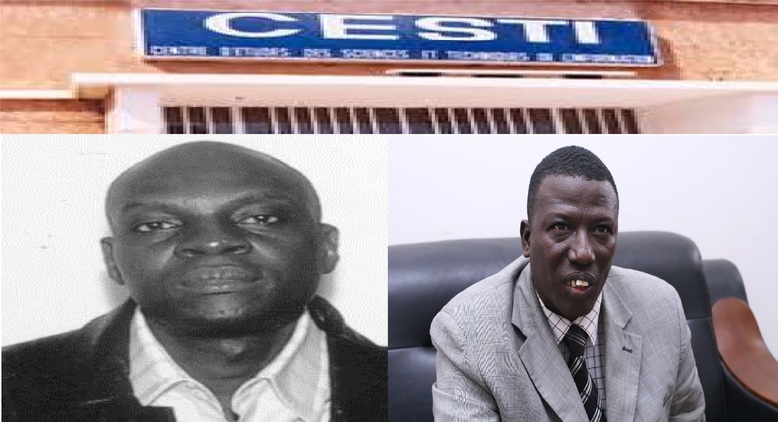 Pr. Moustapha Sambe à droite de votre photo