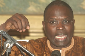 Khalifa Sall, maire de Dakar et responsable politique socialiste