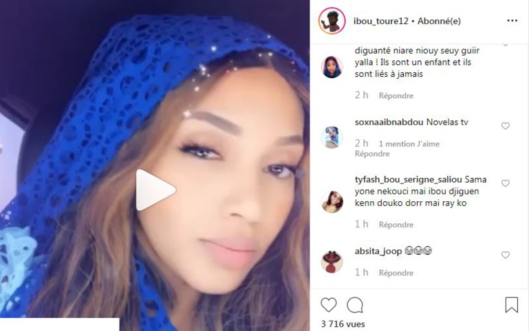 Réconciliation entre Adja Diallo et Ibou Touré après la bastonnade Réconciliation entre Adja Diallo et Ibou Touré après la bastonnade