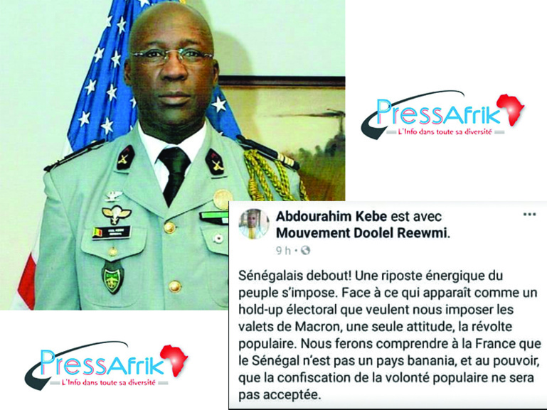 Le colonel Kébé déféré ce mardi Le colonel Kébé déféré ce mardi