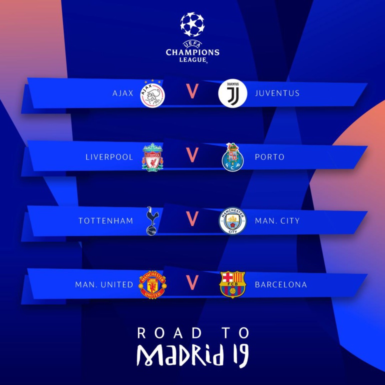 #LDC / tirage des 1/4 de finale : Manchester United - FC Barcelone, Liverpool - FC Porto...