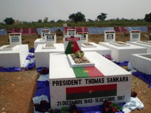 La tombe de Thomas Sankara profanée