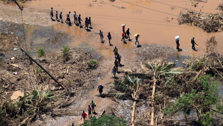 Mozambique: l'heure du grand nettoyage à Beira après le cyclone Idai