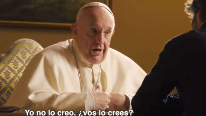 Pape François: Messi est bon mais il n’est pas Dieu