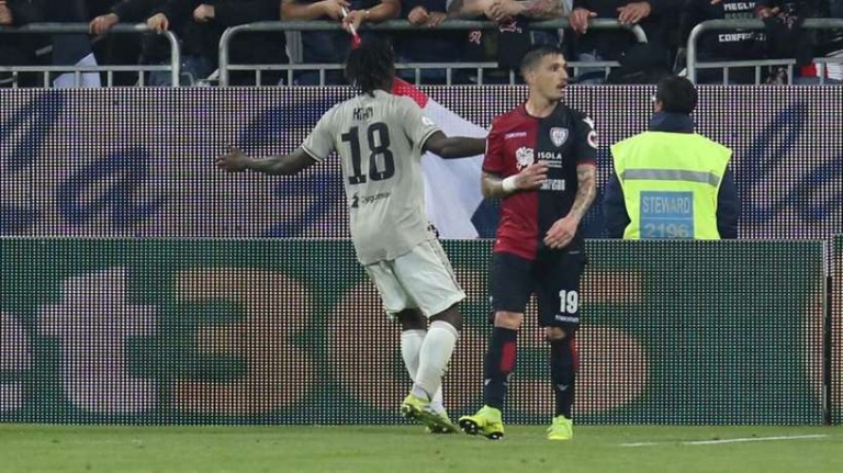 Cagliari-Juventus : des cris racistes envers Matuidi et Kean