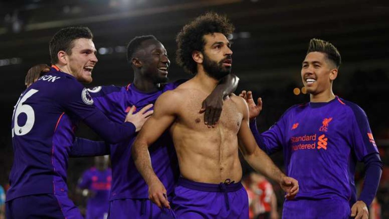 Mohamed Salah libère Liverpool, qui reprend sa 1ère place Mohamed Salah libère Liverpool, qui reprend sa 1ère place