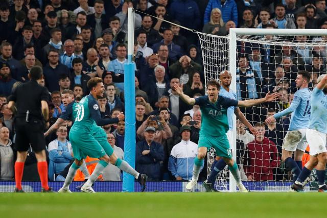 Tottenham sort Manchester City au terme d’un match fou (4-3)