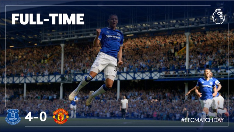 Premier League: Manchester United se fait humilier par Everton de Gana Gueye (4-0)