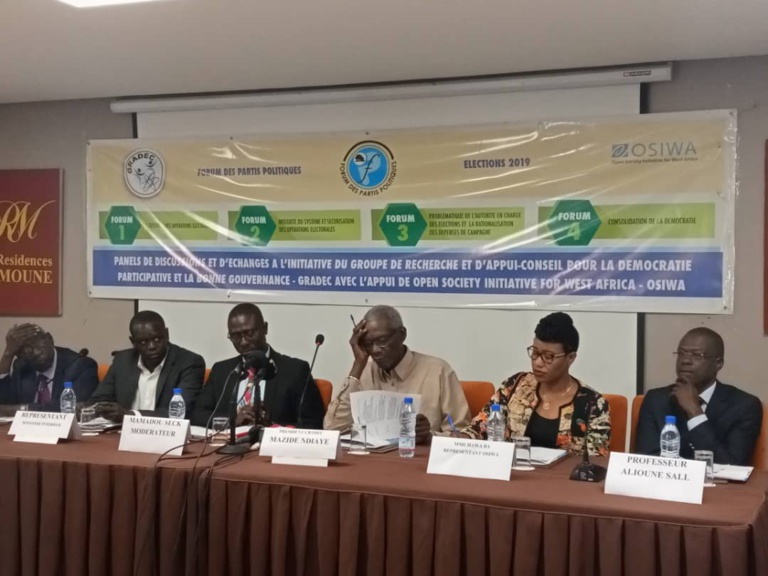 Processus électoral: le président du GRADEC dénonce le contenu des dialogues qui ont précédé l'élection Processus électoral: le président du GRADEC dénonce le contenu des dialogues qui ont précédé l'élection