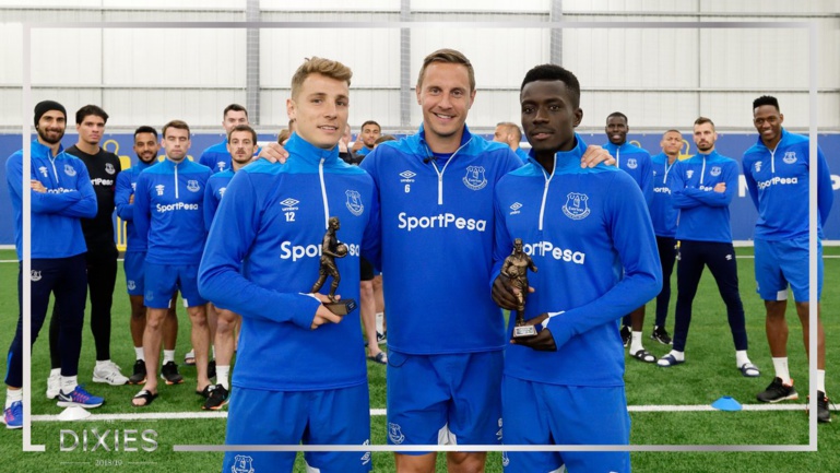 Everton: Idrissa Gana Gueye et Lucas Digne élus meilleurs joueurs de la saison 