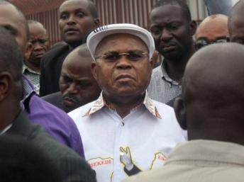 L'opposant historique Etienne Tshisekedi, leader de l'UDPS, souhaite un découplage des scrutins AFP PHOTO/Junior KANNAH