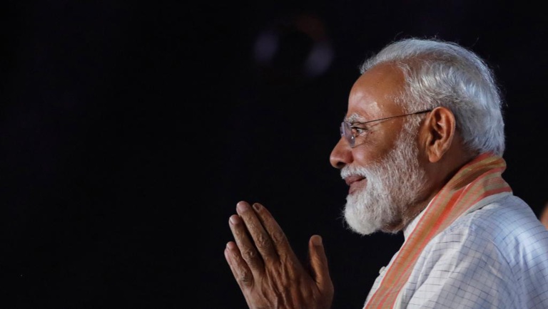 Législatives en Inde: premiers dépouillements, le parti BJP de Modi en tête Législatives en Inde: premiers dépouillements, le parti BJP de Modi en tête