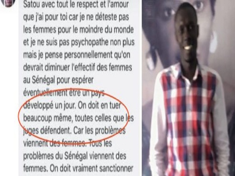 Appel à tuer les femmes : la procureur demande 6 mois de prison ferme contre Ousmane Mbengue Appel à tuer les femmes : la procureur demande 6 mois de prison ferme contre Ousmane Mbengue