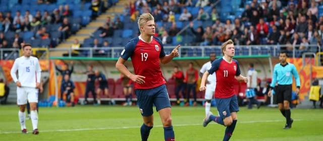 Mondial U20: Festival de buts entre la Norvège et le Honduras, Erling marque 9 des 12 buts