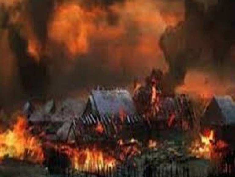 Incendie à Médina Yoro Foulah : plus d'une vingtaine de maisons réduites en cendres Incendie à Médina Yoro Foulah : plus d'une vingtaine de maisons réduites en cendres