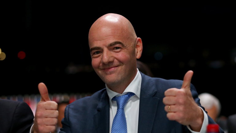 Gianni Infantino réélu à la tête de la Fifa Gianni Infantino réélu à la tête de la Fifa