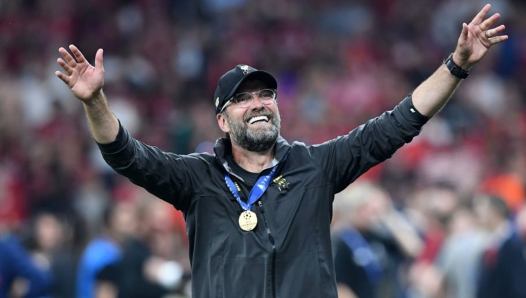 Jürgen Klopp remporte le Onze d’Or du meilleur entraîneur 2019 Jürgen Klopp remporte le Onze d’Or du meilleur entraîneur 2019