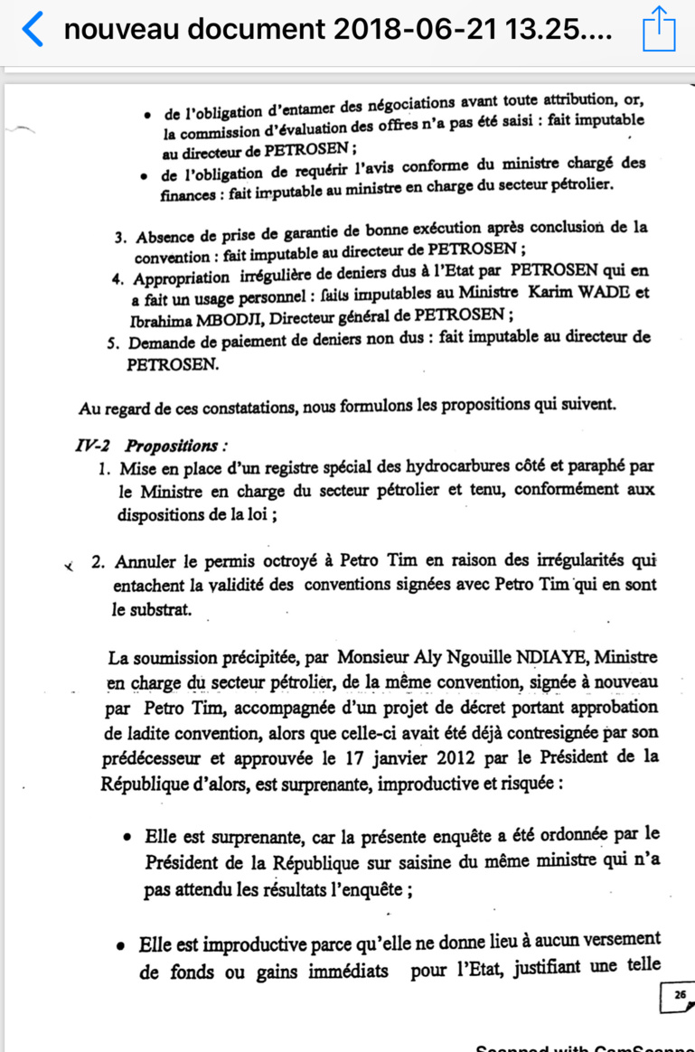 EXCLUSIF ! Les conclusions du rapport accablant de l’IGE qui enfoncent Aly Ngouille Ndiaye et démentent El Haj Kassé EXCLUSIF ! Les conclusions du rapport accablant de l’IGE qui enfoncent Aly Ngouille Ndiaye et démentent El Haj Kassé