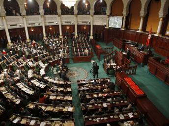 Vue générale de l'Assemblée constituante tunisienne, le 22 novembre 2011. REUTERS/Zoubeir Souissi