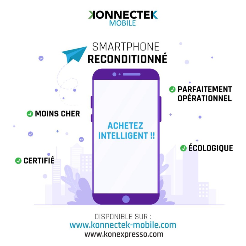 Démocratisation de l’accès au mobile : le Star-up Konnectek met sur le marché Sénégalais « Reconditionné »