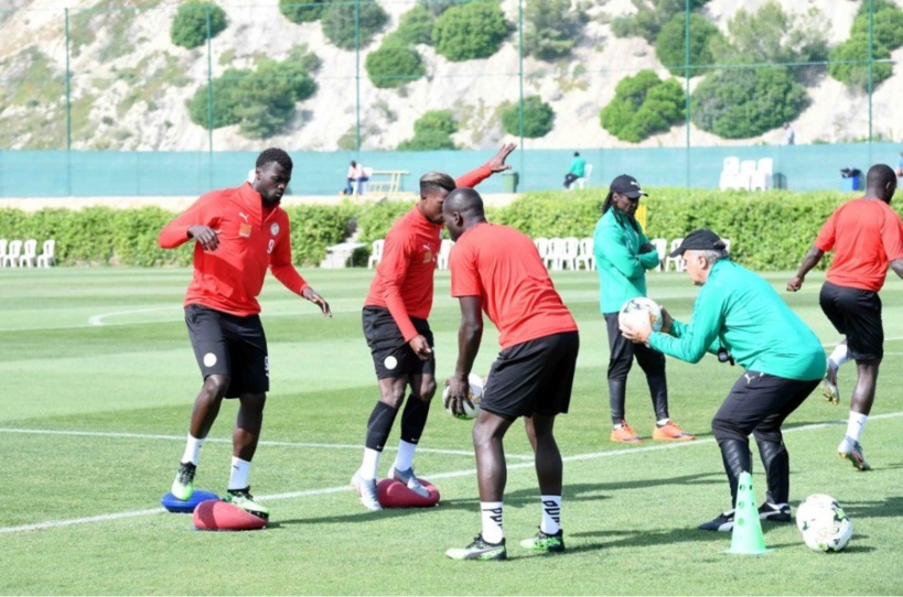 L’avant-dernier entrainement des "Lions" du Sénégal se déroule à Alicante (Espagne) 