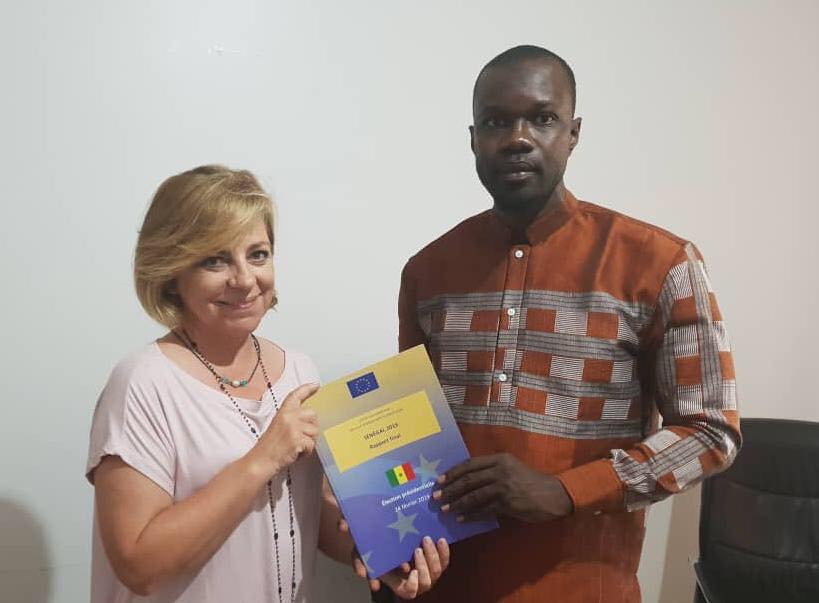 Ousmane Sonko reçoit et tance la Mission d’observation de l’UE