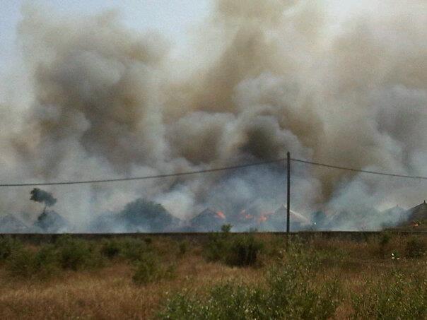 PHOTOS Les résidences du port complètement ravagées par un incendie : origine du sinistre