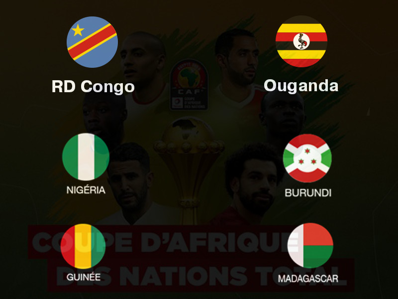 #Can2019: trois(3) matchs au programme ce samedi