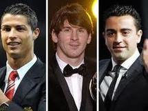 FIFA ballon d'or : Messi, Ronaldo et Xavi en finale