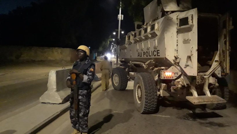 Somalie: avec l'Amisom en patrouille de nuit à Mogadiscio Somalie: avec l'Amisom en patrouille de nuit à Mogadiscio
