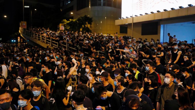 Hong Kong: les manifestants veulent alerter la communauté internationale