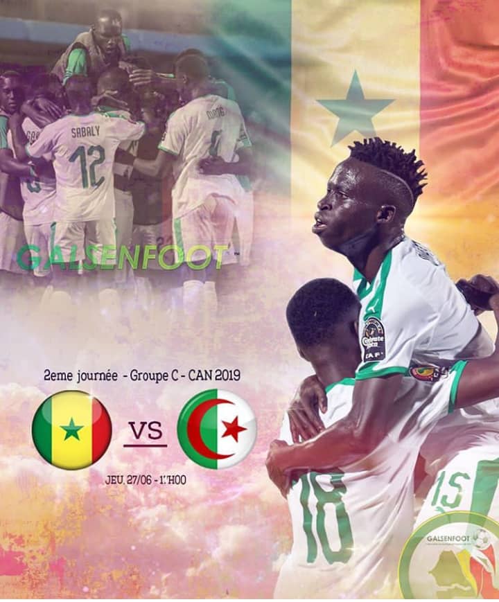 #CAN2019- Programme du jour: Le choc Sénégal vs Algérie très attendu et la bataille des novices Burundi-Madagascar 