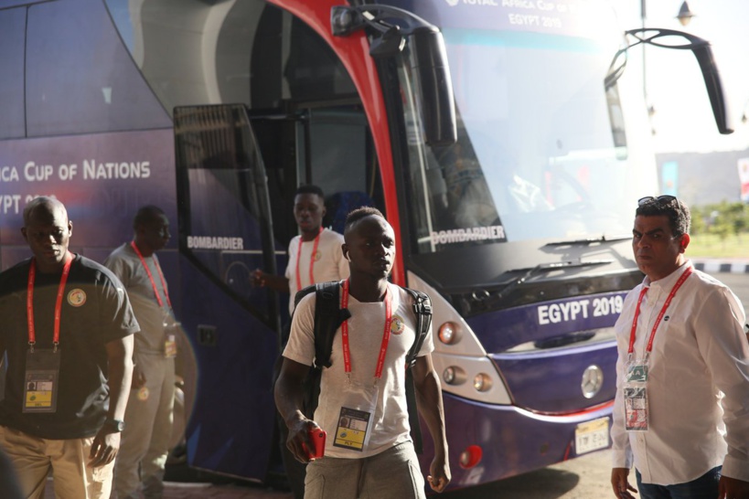 #SENALG - Les "Lions" sont arrivés au stade 30 juin du Caire (Photos) #SENALG - Les "Lions" sont arrivés au stade 30 juin du Caire (Photos)