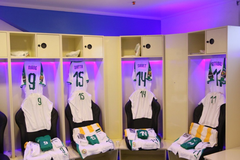 #SENALG - Quelques clichés du vestiaire des "Lions de la Teranga" #SENALG - Quelques clichés du vestiaire des "Lions de la Teranga"