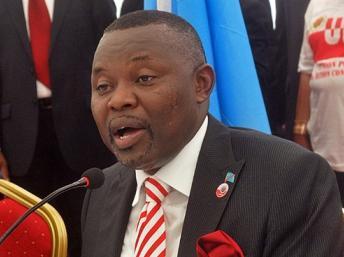 Après avoir renoncé dans un premier temps, Vital Kamerhe a finalement déposé un recours devant la Cour suprême, lundi 12 décembre à Kinshasa. AFP PHOTO/ ADIA TSHIPUKU