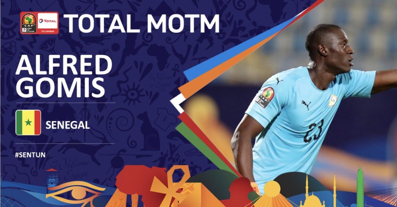 Alfred Gomis élu Homme du match Sénégal-Tunisie 