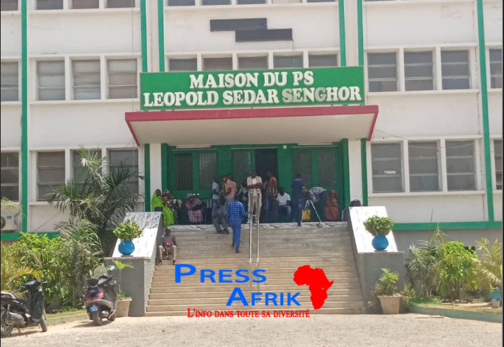 Décès de Ousmane Tanor Dieng: Les premières images de la Maison du Parti socialiste