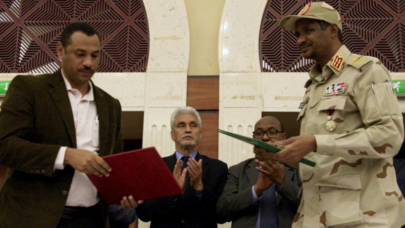 Soudan: signature d’une déclaration politique entre les militaires et les civils