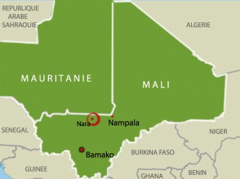 La zone des opérations des armées mauritanienne et malienne contre l'Aqmi. © RFI
