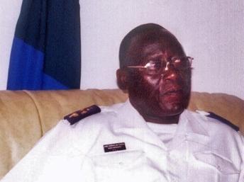Jose Americo Bubo Na Tchuto, chef d'état-major de la marine, figure parmi les personnes arrêtées après les attaques de ce lundi 26 décembre. AFP