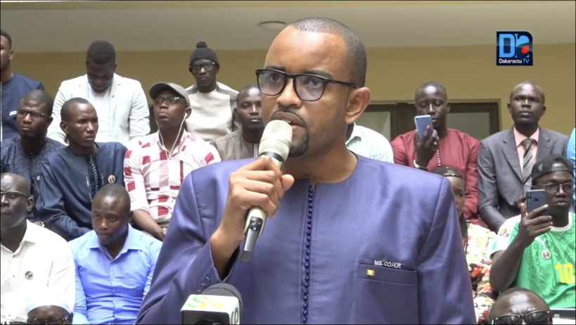 Affaire Adama Gaye: son audition constitue une véritable "opération de salubrité publique", selon le Coordonnateur de la Cojer Affaire Adama Gaye: son audition constitue une véritable "opération de salubrité publique", selon le Coordonnateur de la Cojer