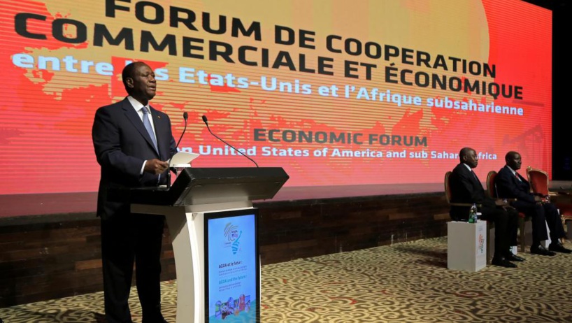 Échanges Afrique-États-Unis: le 18e forum de l'AGOA s'est ouvert à Abidjan Échanges Afrique-États-Unis: le 18e forum de l'AGOA s'est ouvert à Abidjan