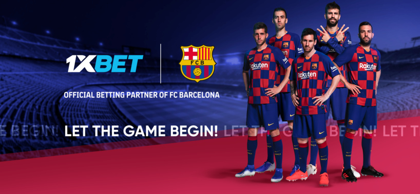 ​1xBet conclu un accord avec FC Barcelone et devient partenaire global