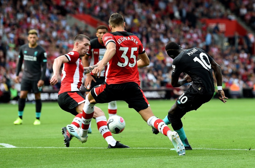 Premier League: Sadio Mané ouvre le score face à Southampton Premier League: Sadio Mané ouvre le score face à Southampton