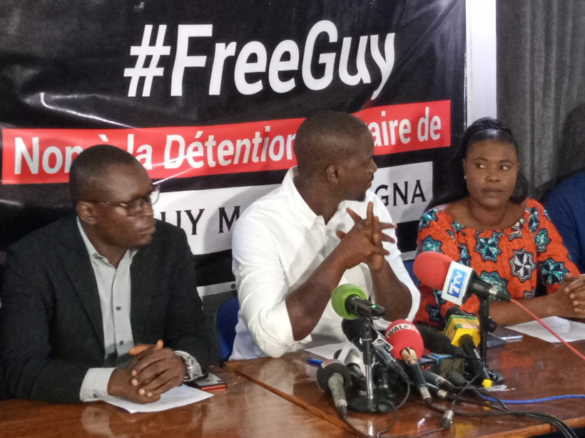 Le collectif "Libérez Guy Marius Sagna" annonce une saisie des juridictions internationales Le collectif "Libérez Guy Marius Sagna" annonce une saisie des juridictions internationales