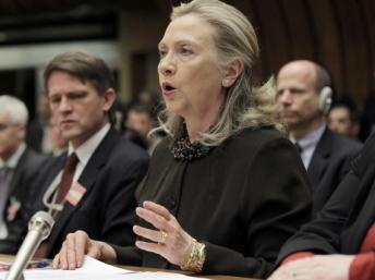 Hillary Clinton, la secrétaire d’Etat américaine REUTERS/J. Scott Applewhite