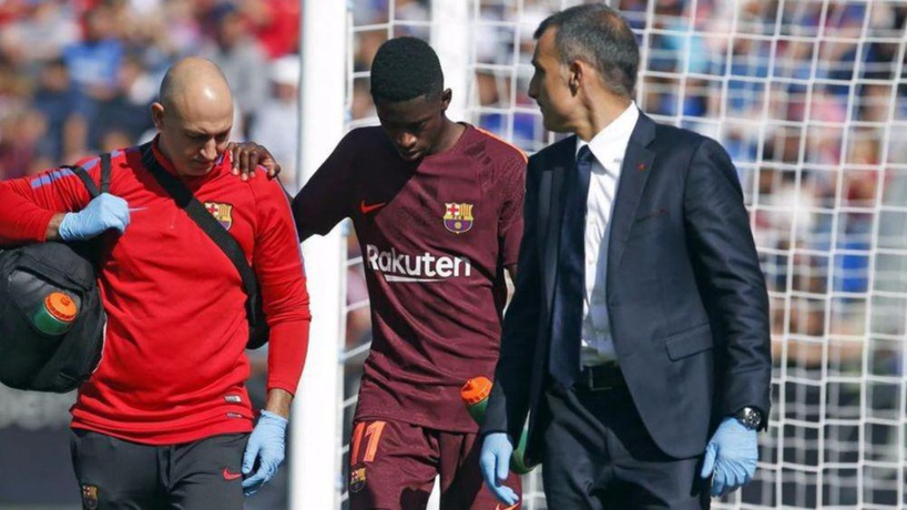 Barça: Blessé à la cuisse, Ousmane Dembélé forfait pour 5 semaines Barça: Blessé à la cuisse, Ousmane Dembélé forfait pour 5 semaines
