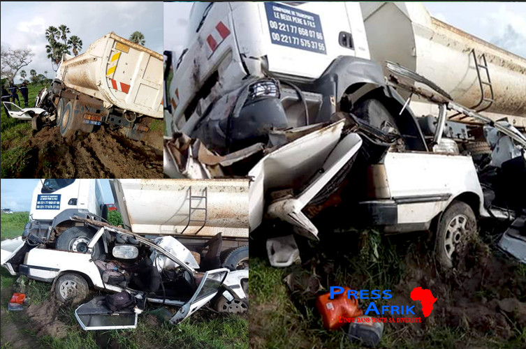 Route d’Oussouye: un accident fait 6 morts sur le coup